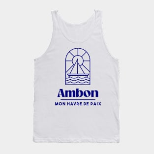 Ambon my haven of peace - Brittany Morbihan 56 Sea Holidays Beach Tank Top